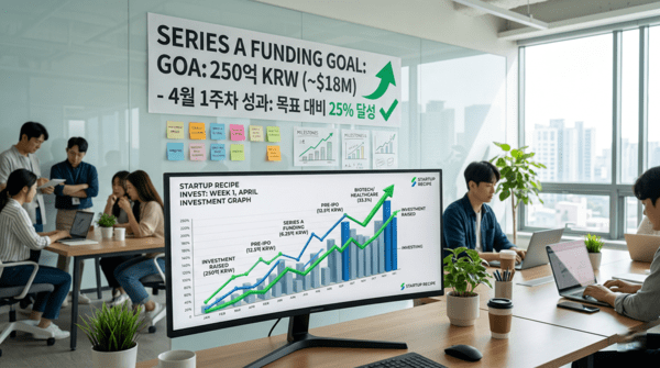 4월 1주차 국내 스타트업 투자 8565억원 유치 - 뉴스 썸네일 이미지