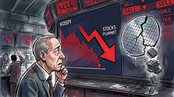 공매도 2조↑...코스피·코스닥 동반 6%대 급락 - 뉴스 썸네일 이미지